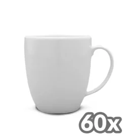 LUBIANA FILIP 60x Kubek 380 ml / biały
