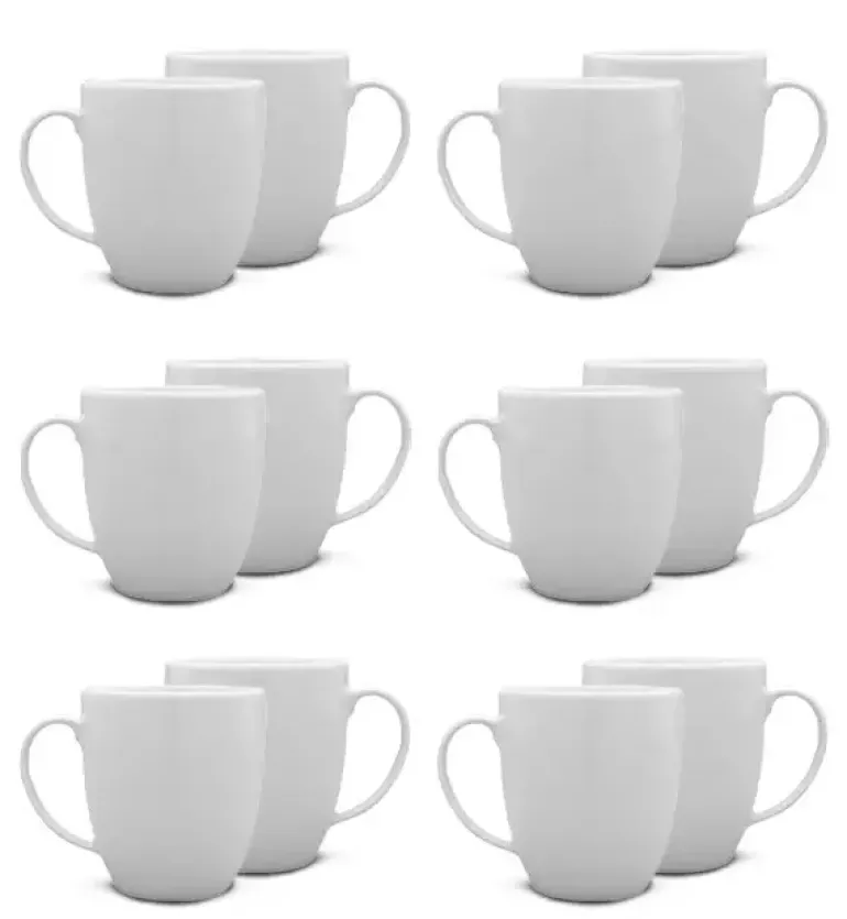 LUBIANA FILIP 12x Kubek 380 ml / biały