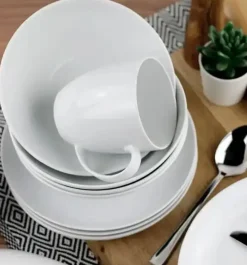 LUBIANA FILIP 6x Kubek 300 ml | biały | porcelana luzem