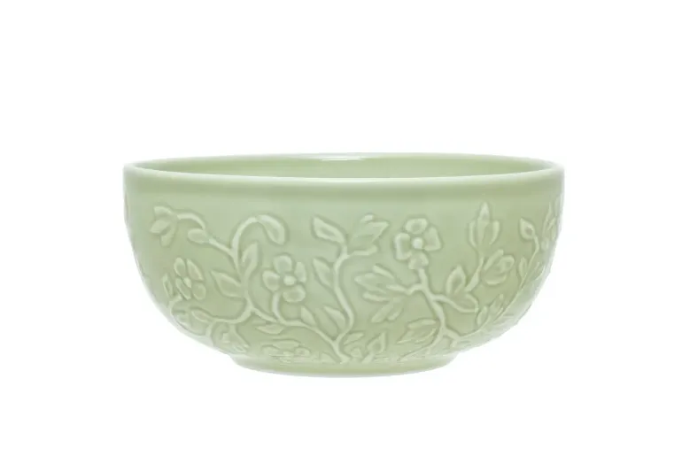 LUBIANA HANAMI KD LIMONKOWY Serwis obiadowy 120 el 24 os / zdobiona porcelana luz