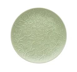 LUBIANA HANAMI KD LIMONKOWY Serwis obiadowy 24 el 6 os / zdobiona porcelana luz