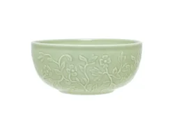 LUBIANA HANAMI KD LIMONKOWY Serwis obiadowy 90 el 18 os / zdobiona porcelana luz