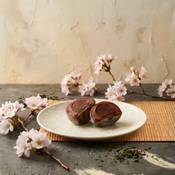 LUBIANA HANAMI KE KREMOWY Talerz deserowy 20,5 cm / zdobiona porcelana luz