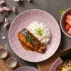 LUBIANA HANAMI KR LAWENDA Serwis obiadowy 30 el 6 os / zdobiona porcelana luz