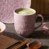 LUBIANA HANAMI KR LAWENDA Serwis obiadowy 48 el 12 os / zdobiona porcelana luz