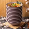 LUBIANA HANAMI KR LAWENDA Talerz głęboki 21,5 cm x 12 sztuk / zdobiona porcelana luz