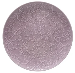 LUBIANA HANAMI KR LAWENDA Talerz obiadowy 27 cm x 6 sztuk / zdobiona porcelana luz