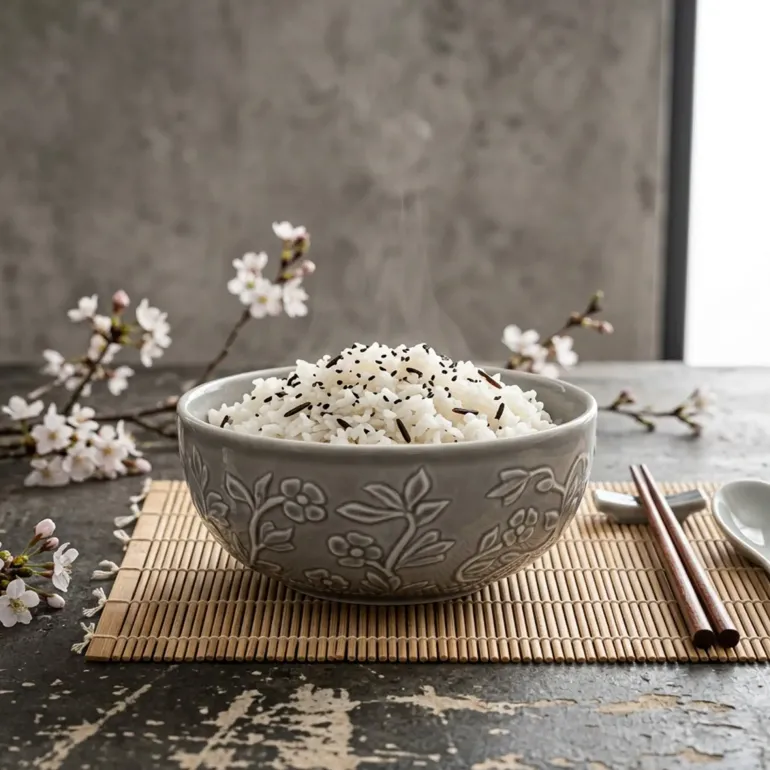 LUBIANA HANAMI K1 SZARY Miska 16 cm / zdobiona porcelana luz
