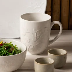 LUBIANA HANAMI Kubek 350 ml / biała porcelana luz