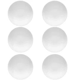 LUBIANA HANAMI Talerz głęboki 21,5 cm x 6 sztuk / biała porcelana luz