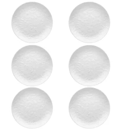 LUBIANA HANAMI Talerz obiadowy płytki 27 cm x 6 sztuk / biała porcelana luz