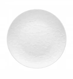 LUBIANA HANAMI Talerz obiadowy płytki 27 cm x 6 sztuk / biała porcelana luz