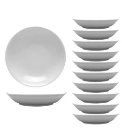 LUBIANA HOTEL BOSS 60x Talerz głęboki 23 cm | biały | porcelana