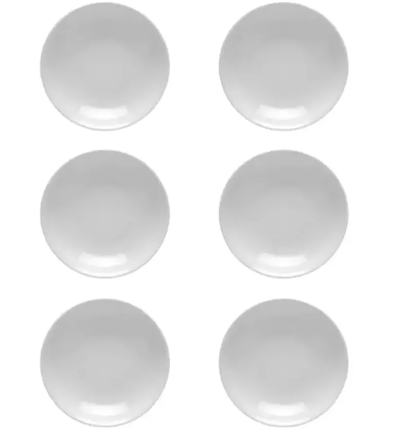 LUBIANA HOTEL BOSS 6x Talerz głęboki 23 cm | biały | porcelana