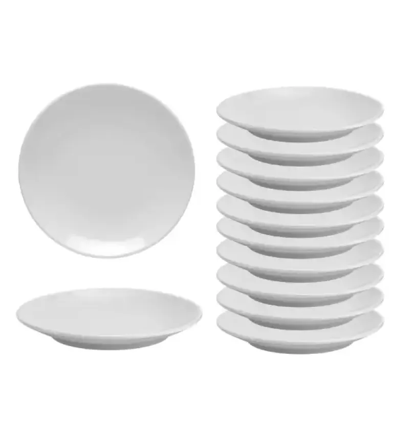 LUBIANA HOTEL BOSS 60x Talerz płytki 15 cm | biały | porcelana
