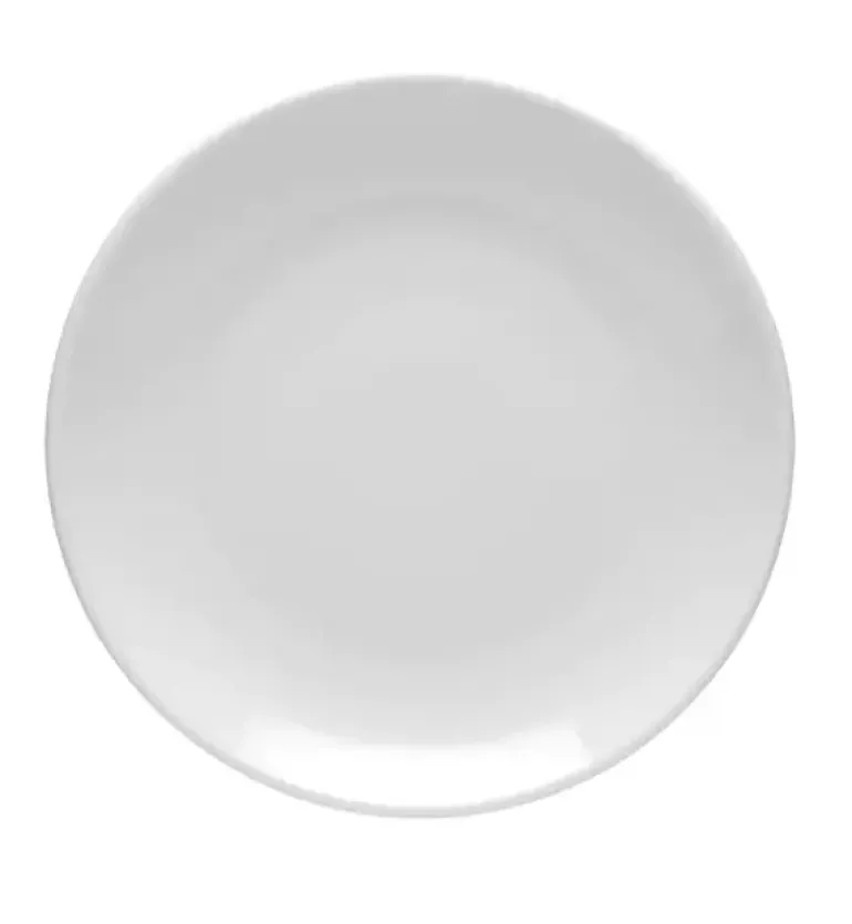 LUBIANA HOTEL BOSS 12x Talerz płytki 25 cm | biały | porcelana