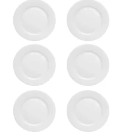LUBIANA KASZUB/HEL 0234 - 6 SZT. - Talerz płytki 24 cm | porcelana