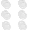 LUBIANA KASZUB / HEL 0228 Talerz płytki 17 cm - 12 SZT. | porcelana