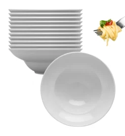 LUBIANA KASZUB | 12 SZT. - Talerz głęboki do pasty / makaronu 26 cm