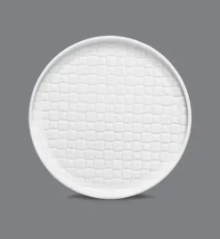 LUBIANA MARRAKESZ Komplet Talerz deserowy 17,5 cm / 6 os / 6 el / biały
