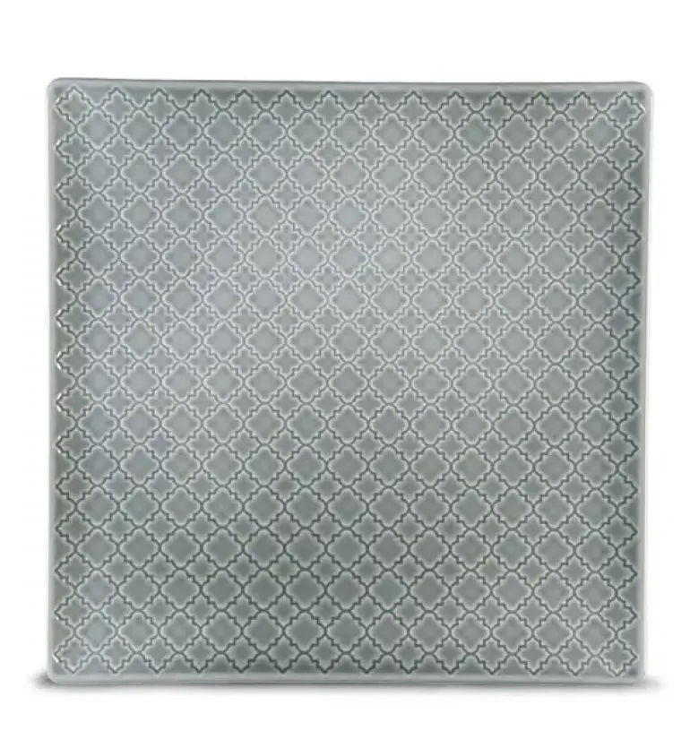 LUBIANA MARRAKESZ K1 6x Talerz obiadowy 25,5 cm / szary
