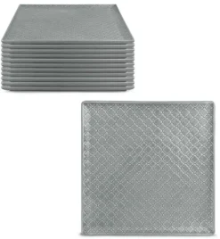 LUBIANA MARRAKESZ K1 12x Talerz obiadowy 25,5 cm / szary