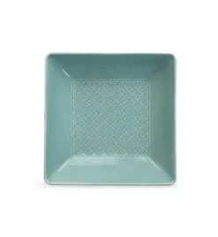 LUBIANA MARRAKESZ MORSKI Talerz głęboki 18 cm / kwadratowy