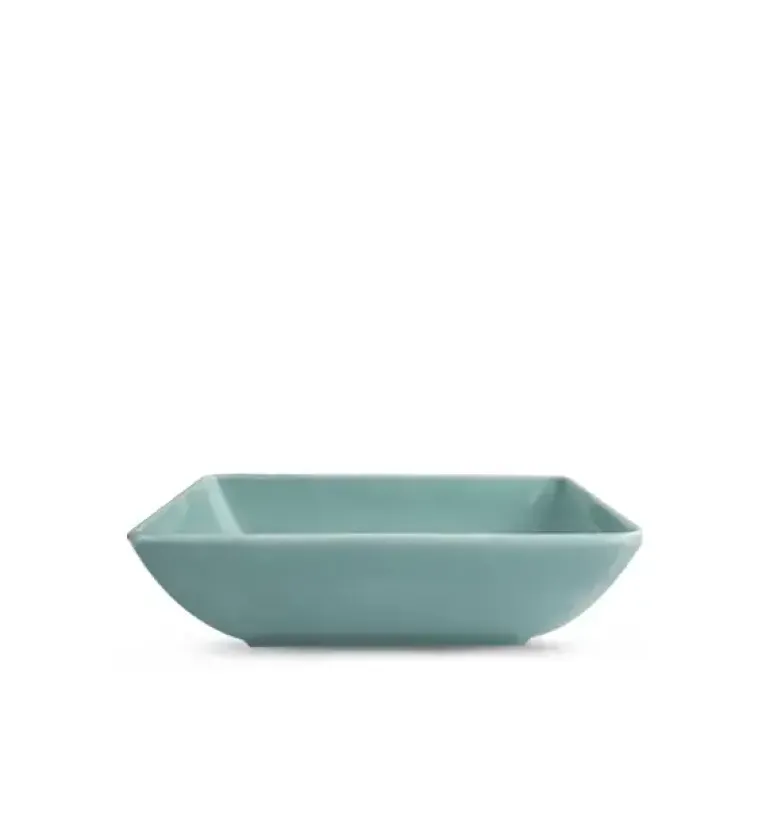 LUBIANA MARRAKESZ MORSKI Talerz głęboki 18 cm / kwadratowy