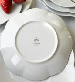 LUBIANA NAOMI Serwis obiadowy 12 osób / 36 elementów | biała porcelana