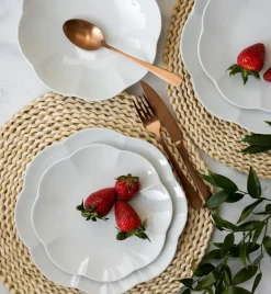 LUBIANA NAOMI Serwis obiadowy 12 osób / 36 elementów | biała porcelana
