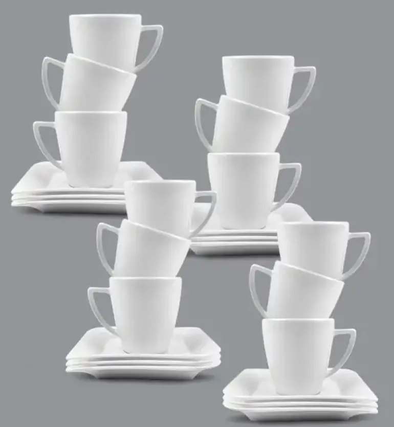LUBIANA OPERA Komplet filiżanka 200 ml + spodek 14,5 cm / 12 os / 24 el