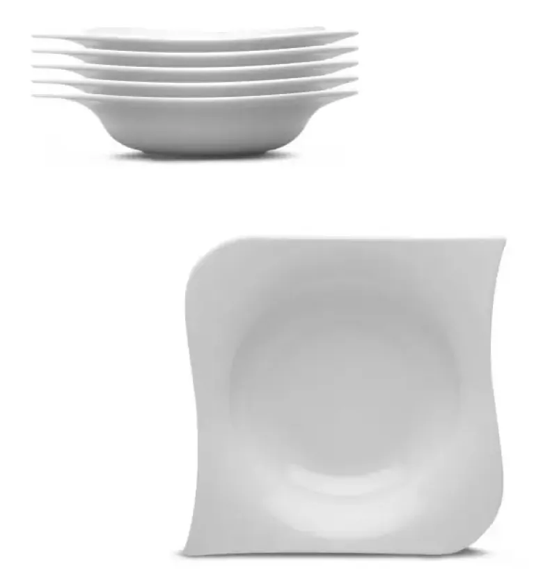 LUBIANA OPERA 6 x talerz głęboki 22 cm