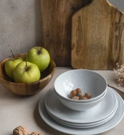 LUBIANA ORIENTAL | BIAŁY | Salaterka 15 cm - 18 SZT. | porcelana luz