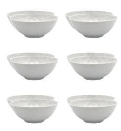 LUBIANA ORIENTAL | BIAŁY | Salaterka 15 cm - 12 SZT. | porcelana luz