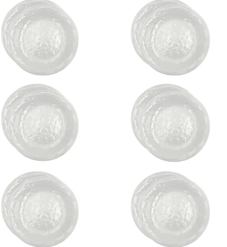 LUBIANA ORIENTAL | BIAŁY | Talerz deserowy 21 cm x 12 SZT. | porcelana luz