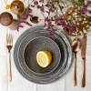 LUBIANA ORIENTAL | KM00 | SZARY | Serwis obiadowy 54 el dla 18 os | porcelana luz