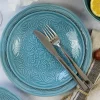 LUBIANA ORIENTAL | K6 NIEBIESKI | 12x talerz obiadowy 25 cm | porcelana luz