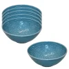 LUBIANA ORIENTAL | K6 NIEBIESKI | 6x Salaterka 15 cm | porcelana luz