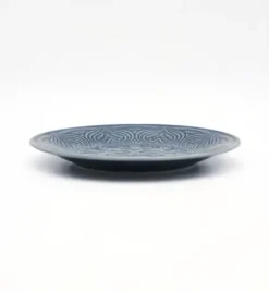 LUBIANA ORIENTAL | K9 SZARO-NIEBIESKI | Serwis obiadowy 18/54 el | porcelana