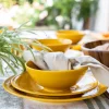 LUBIANA ORIENTAL | KY ŻÓŁTY | Serwis obiadowy 6/18 el | porcelana