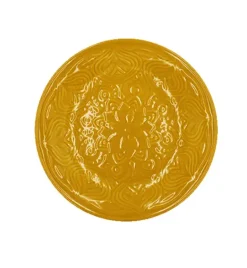 LUBIANA ORIENTAL | KY ŻÓŁTY | Talerz obiadowy 25 cm - 12 SZT. | porcelana luz