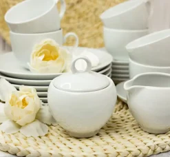 LUBIANA SONIA Cukiernica 200 ml z pokrywką / porcelana