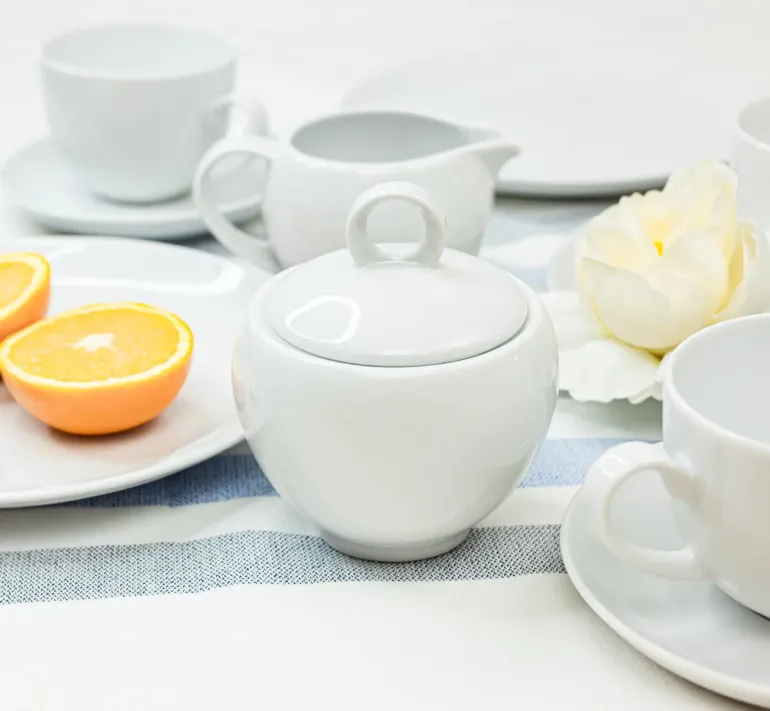 LUBIANA SONIA Cukiernica 200 ml z pokrywką / porcelana