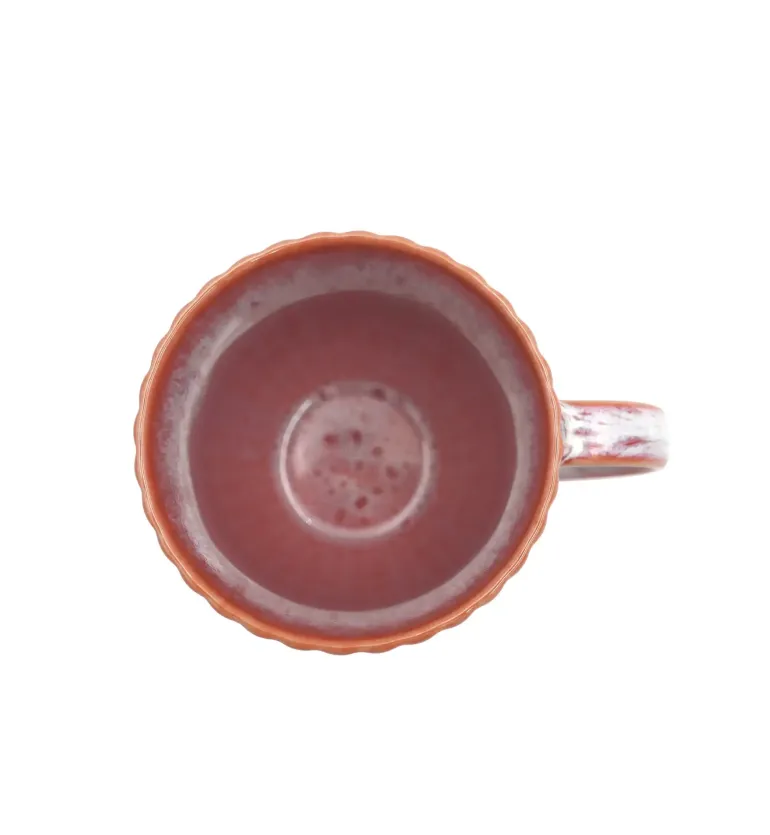 LUBIANA STONEWARE BLUSH | Kubek 350 ml | luz | kolor łososiowy