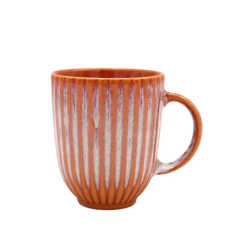 LUBIANA STONEWARE BLUSH | Kubek 350 ml | luz | kolor łososiowy