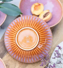 LUBIANA STONEWARE BLUSH | Salaterka 17 cm luz | kolor łososiowy