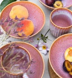 LUBIANA STONEWARE BLUSH | Salaterka 17 cm luz | kolor łososiowy