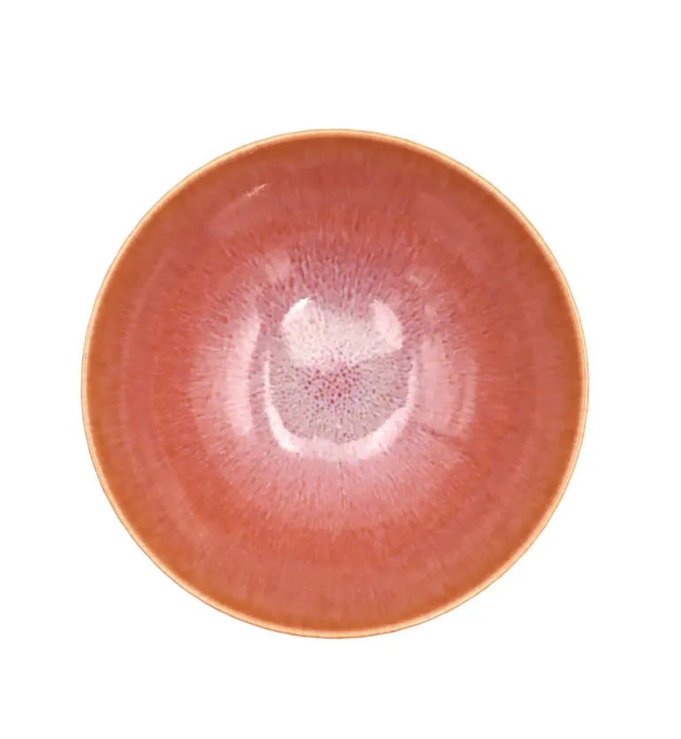 LUBIANA STONEWARE BLUSH | Salaterka 17 cm luz x 18 szt. | kolor łososiowy