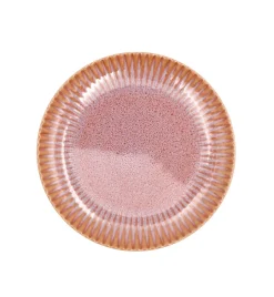 LUBIANA STONEWARE BLUSH | Talerz obiadowy 27 cm | luz | kolor łososiowy