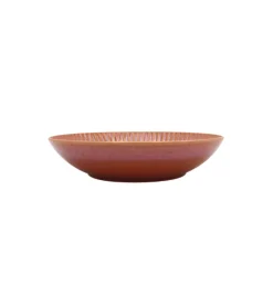 LUBIANA STONEWARE CERAMIKA BLUSH | Serwis obiadowy 24 elementy dla 8 osób | kolor łososiowy